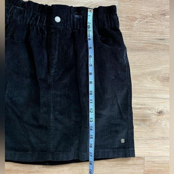 ROXY Silent Days Black Mini Shirt Size Large - Picture 3 of 7